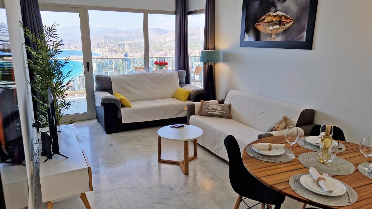 Planta 39 - Impresionantes Vistas Al Mar Apartment Benidorm Ngoại thất bức ảnh